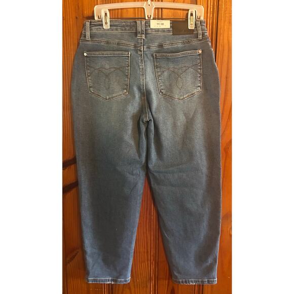 NWT Judy Blue High Waist Barrel Stitch Thru Pocket Denim Jeans 881012 11/30 - Picture 4 of 6